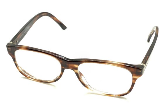 Gucci GG Brown Tortoise Rectangle Eyeglasses Fram… - image 8