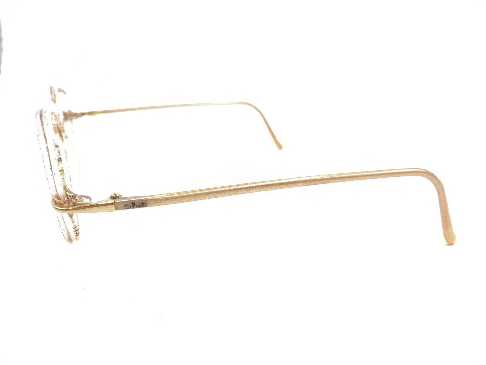 Silhouette Eyeglasses, Frames Only, SPX 1899 6103, 51-15-125 Austria Brown Gold Silhouette SPX 1899 00 6105 Eyeglasses 51-15-125 Austria S2  main image 4