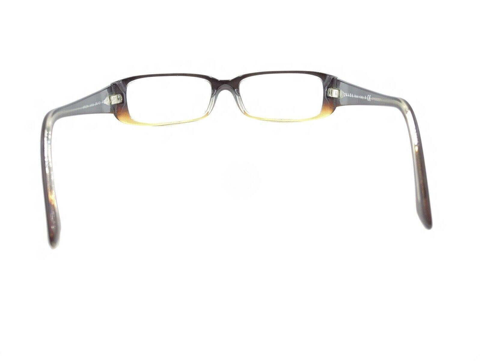 PRADA VPR 07M-Nメガネ ブラウン ケース付き Prada PR B10V Eyeglasses