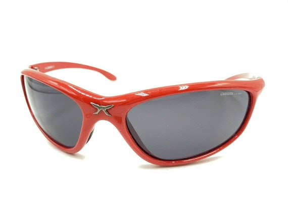 Carrera NEW Jacob 30K Red Oval Wrap Sunglasses Gr… - image 8