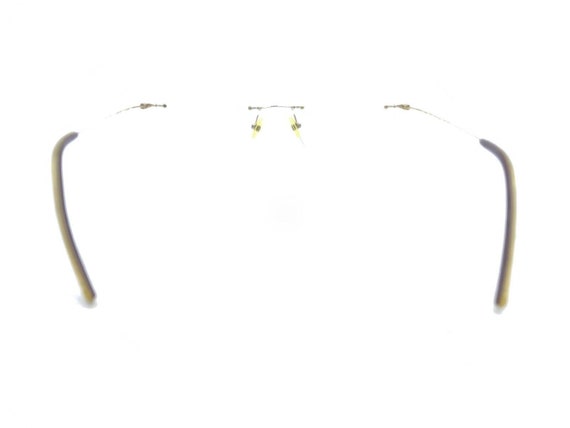 Calvin Klein 536 41 Gold Rimless Eyeglasses Frame… - image 5