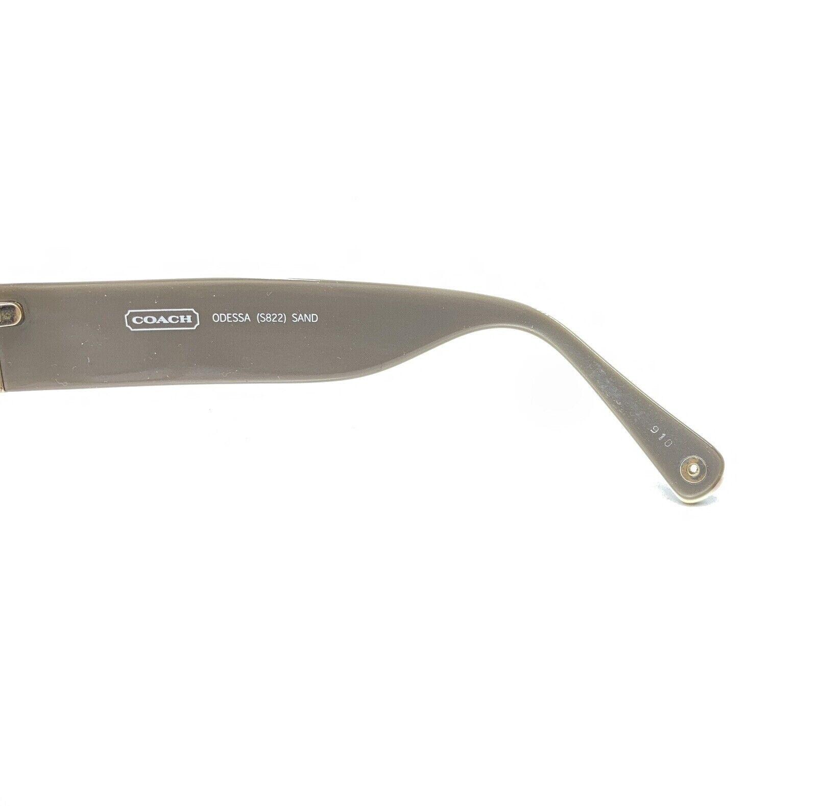 Coach Odessa S822 Sand Brown Beige Sunglasses Frames 58-15  display picture 2