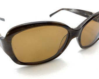 Kate Spade Mattie Sunglasses Kate Spade Mattie/s Brown Gray Rectangle Oversized  main image 3