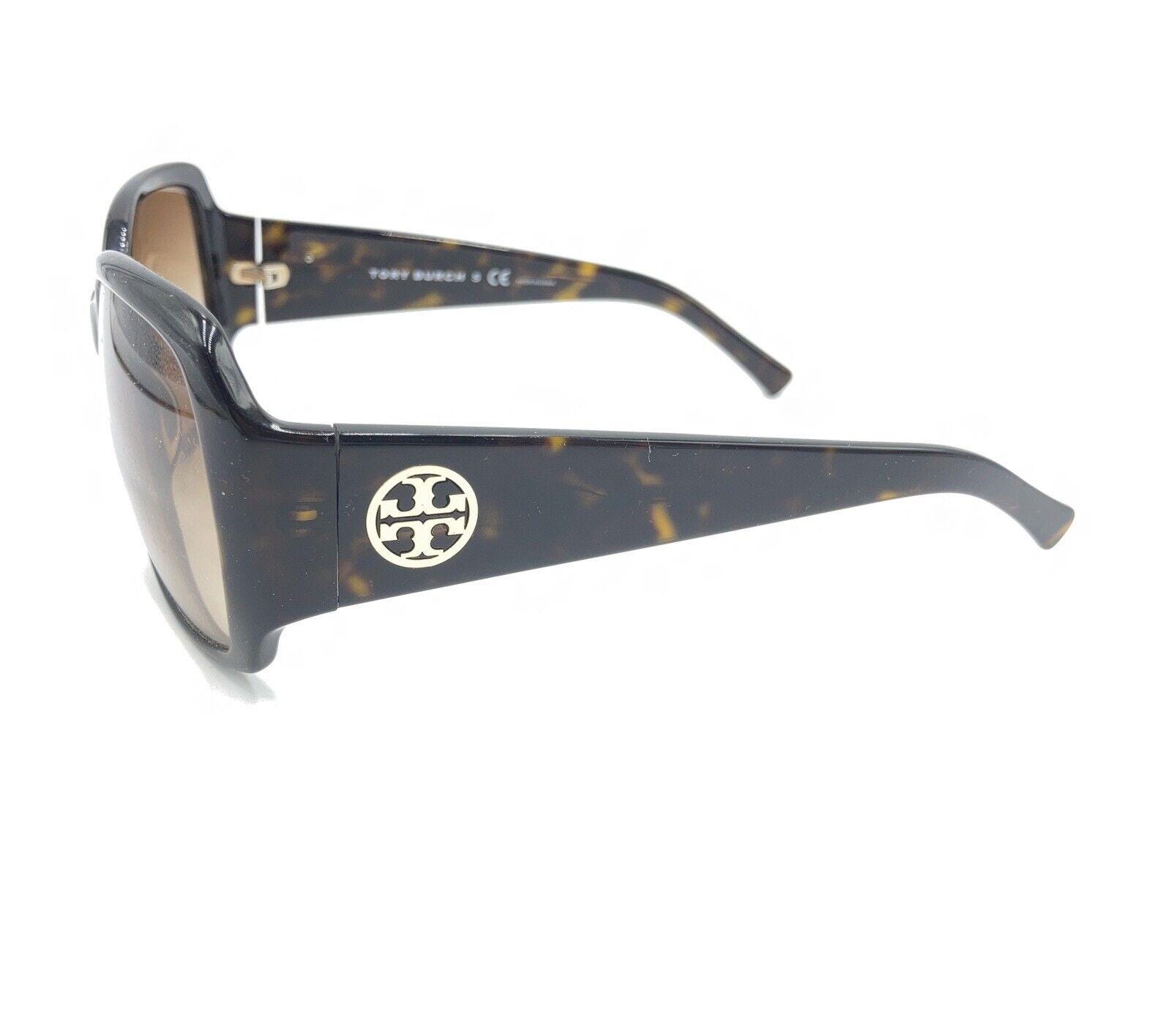 Tory Burch TY7004 Sunglasses - light Brown Tory Burch Womens TY7004 Brown Frame Full Rim Square  main image 2