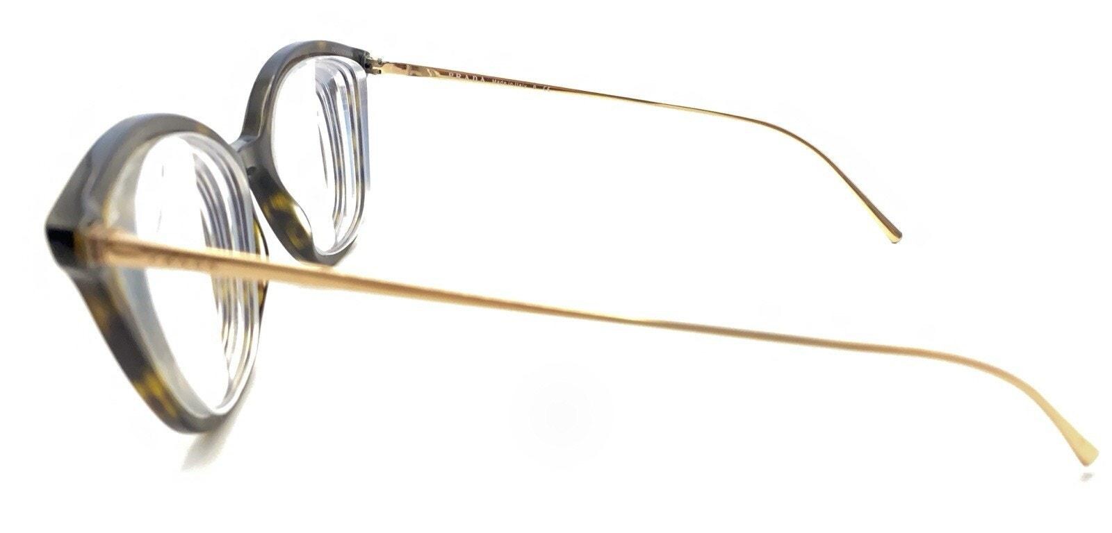 Prada VPR 11V 2AU-101 Brown Gold Eyeglasses Frames 53-17 140  display picture 1