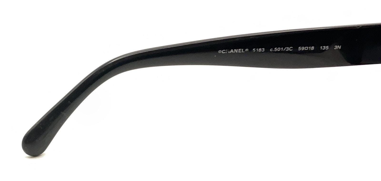 CHANEL / シャネル サングラス 5183-A c.501 / 3C シャネル サングラス CHANEL 5183-A c.501/3C 59□18 135 黒