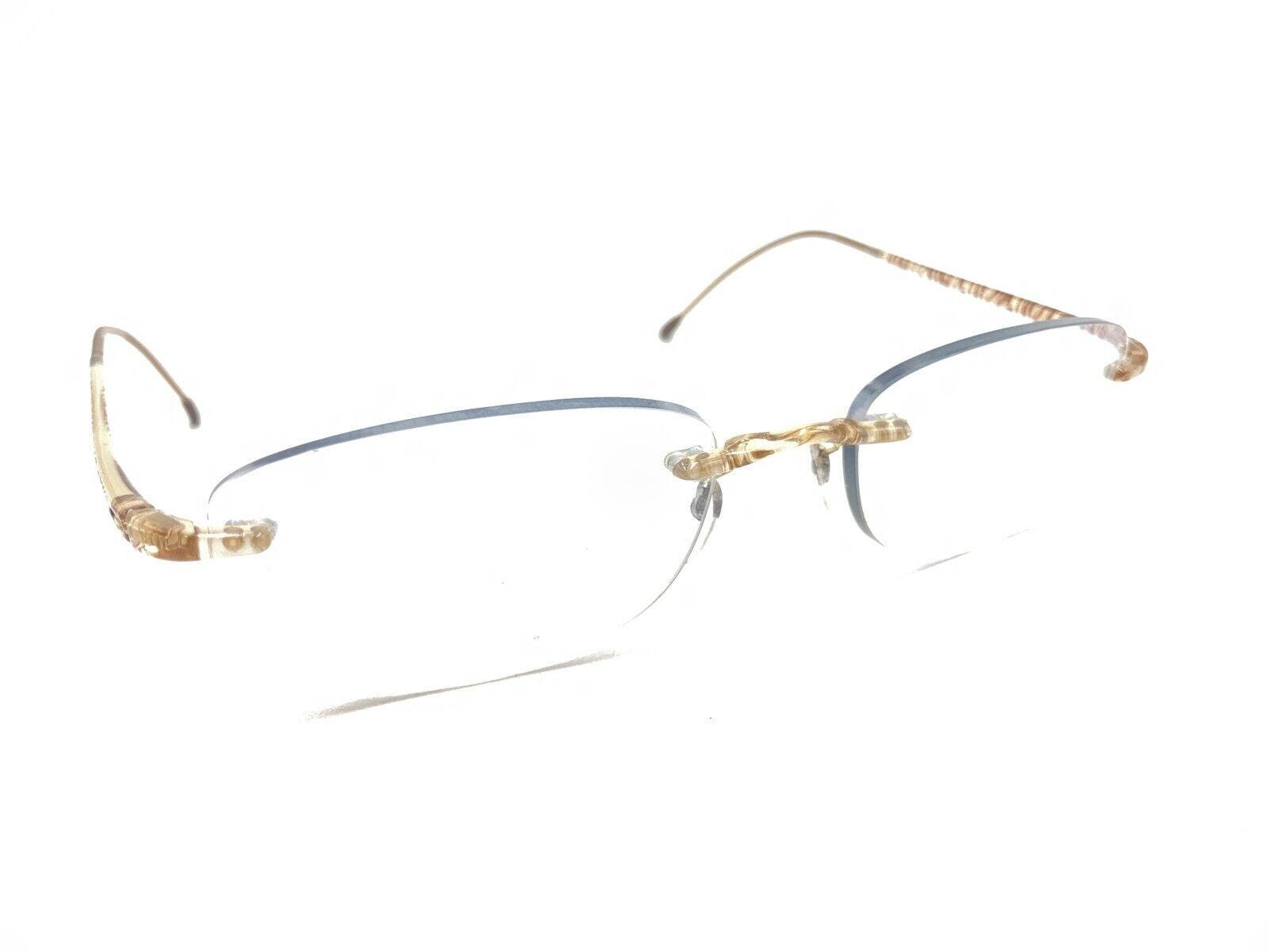Silhouette SPX 1520 20 6054 Brown Rimless Eyeglasses Frames 