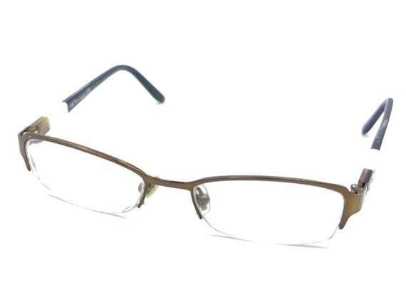 Kate Spade PATI 0P40 Brown Metal Half Rim Eyeglas… - image 1