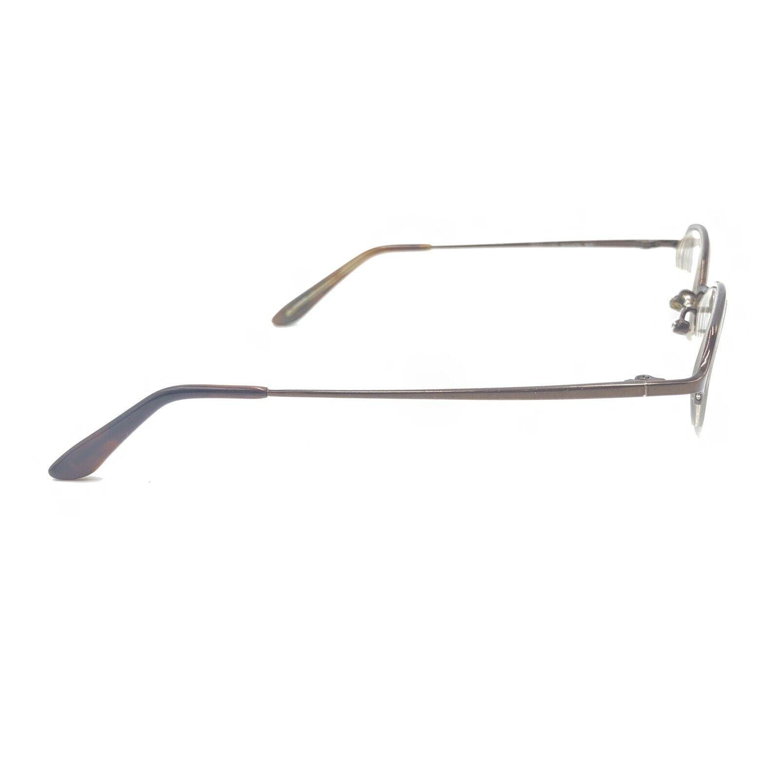 Oliver Peoples Dulcette BIR Brown Half‎ Rim Eyeglasses Frames 48-17 133 Japan Oliver Peoples Dulcette BIR Brown Half Rim Eyeglasses Frames  main image 3