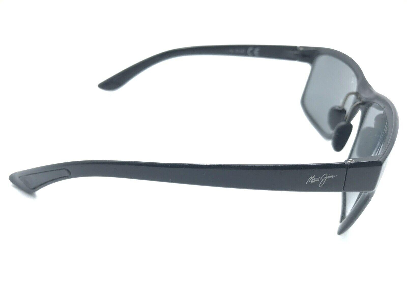 Maui Jim MJ439-2M Jet Black Rectangle Sunglasses Frames 58-17 139