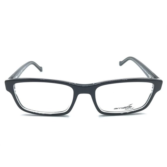 Arnette NEW Riff 7079 1019 Glossy Jet Black Eyeglasses Frames 55-18 145 Unisex View 2