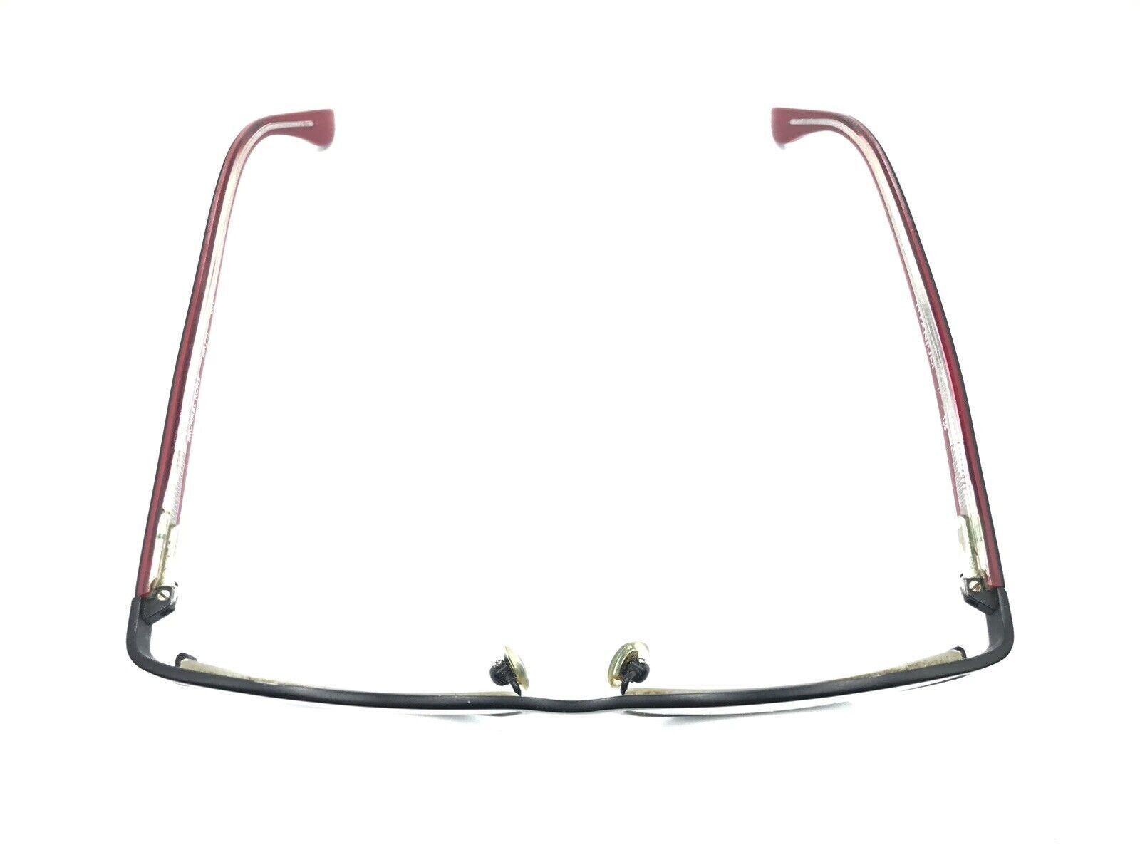 Michael Kors MK736 001 Titanium Black Red Eyeglasses Frames  display picture 3