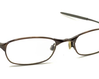 Oakley Straight Line 2.0 Toast Brown Eyeglasses Frames 47-20 135 Designer Men