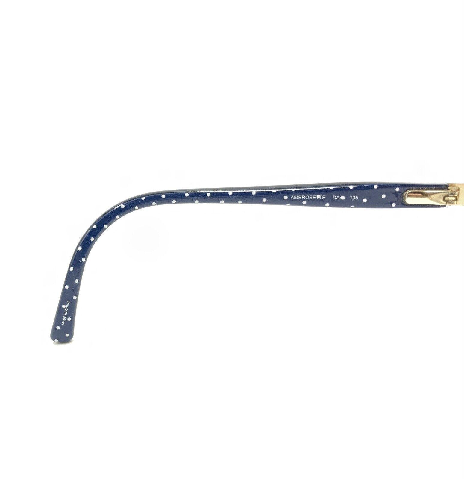 Kate Spade Ambrosette DA4 Navy Dark Blue Eyeglasses Frames 52-17