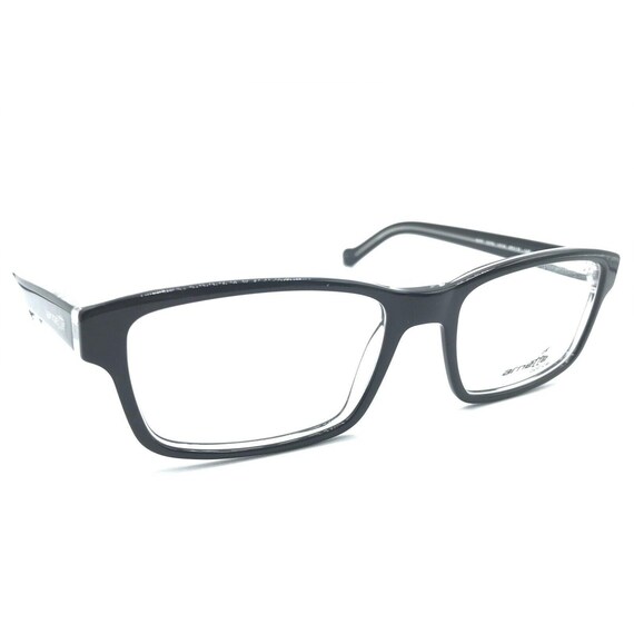 Arnette NEW Riff 7079 1019 Glossy Jet Black Eyeglasses Frames 55-18 145 Unisex