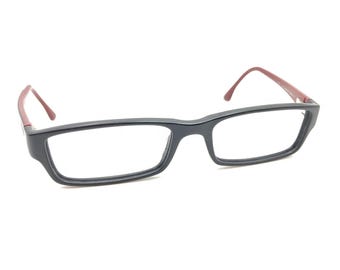Oakley Servo OX1066-0455 Black Brick Red Eyeglasses Frames 55-18 140 Men Women