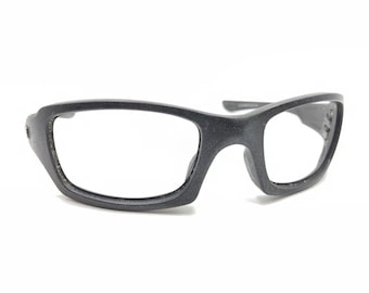 Oakley Fives Squared OO9238-0254 Cobalt Black Wrap Sunglasses Frames 54-20 133