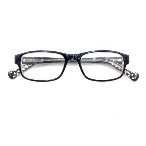 Nike Black Crystal Acetate Rectangular Eyeglasses… - image 12