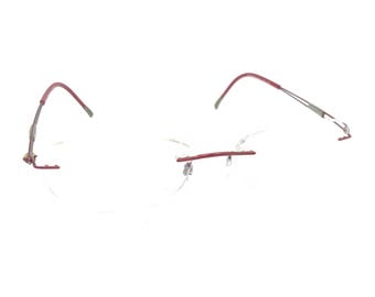 Silhouette 5227 40 6059 Titanröda glasögonbågar utan bågar 17 140 Österrike