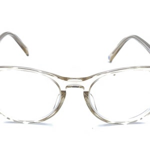 Warby Parker Jane 664 Clear Round Eyeglasses Frames 49-18 145 Designer image 2