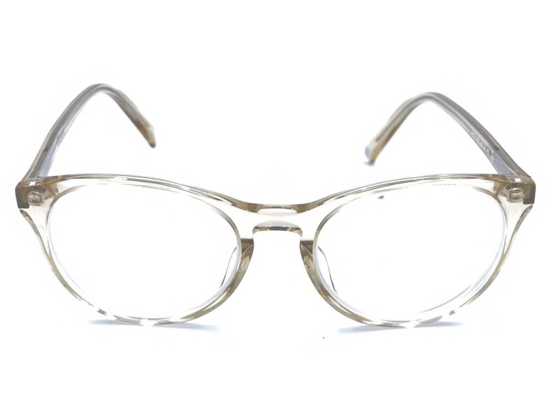 Warby Parker Jane 664 Clear Round Eyeglasses Frames 49-18 145 Designer image 2