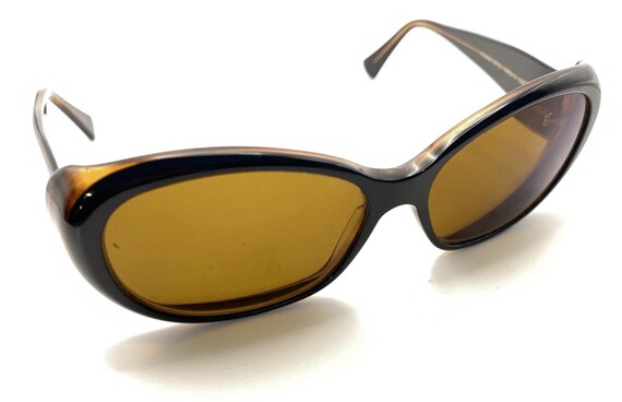 Jean Lafont Paris Piana 1010 Brown Black Sunglasses Frames 56-16
