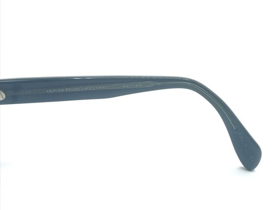 Oliver Peoples Brown Blue Rectangular Eyeglasses … - image 9