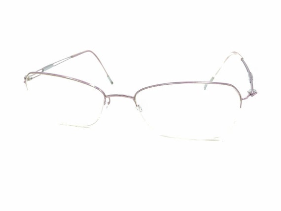 Silhouette Titanium Light Pink Half Rim Eyeglasse… - image 8