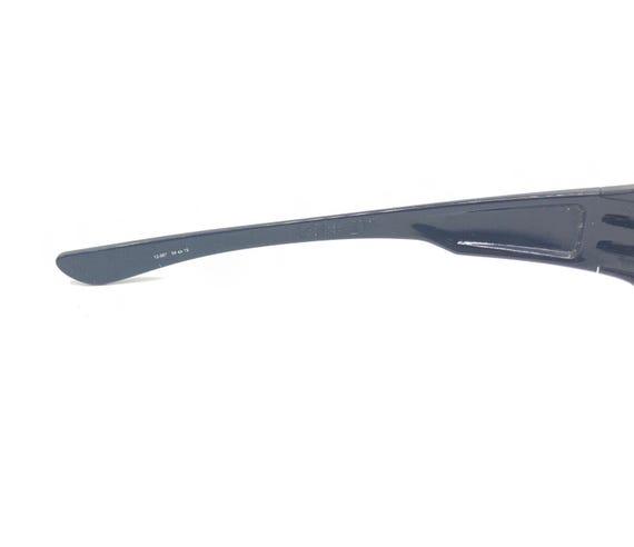 Oakley Fives Squared (4+1)2 12-967 Black Rectangle Wrap Sunglasses