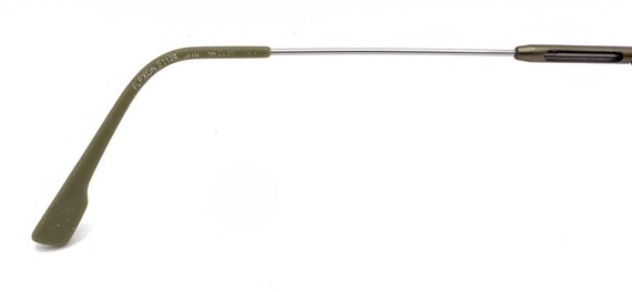Flexon E1124 310 Green Silver Rectangle Eyeglasse… - image 9