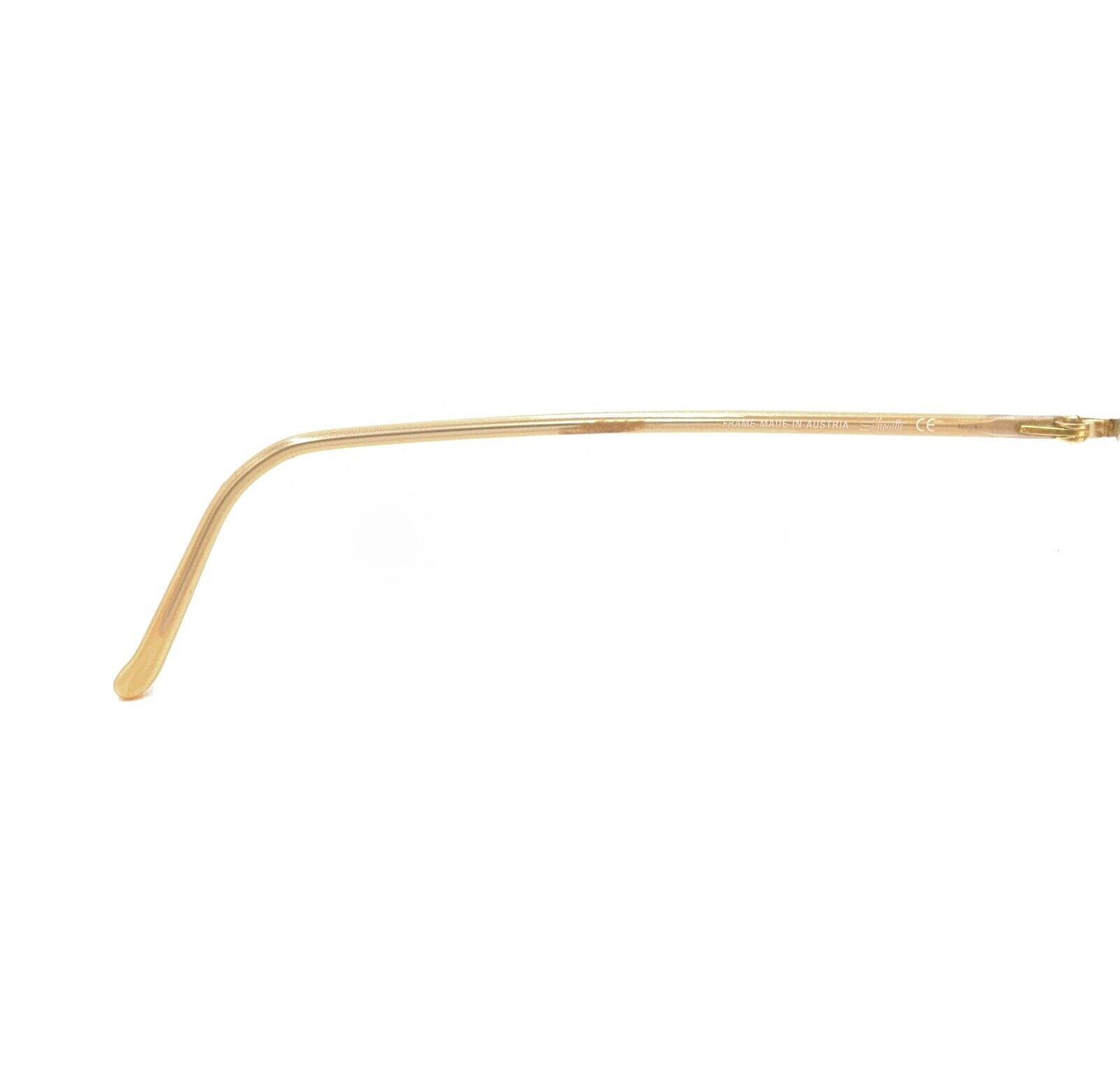 Silhouette SPX 1899 25 6053 Pink Gold Oval Eyeglasses Frames 