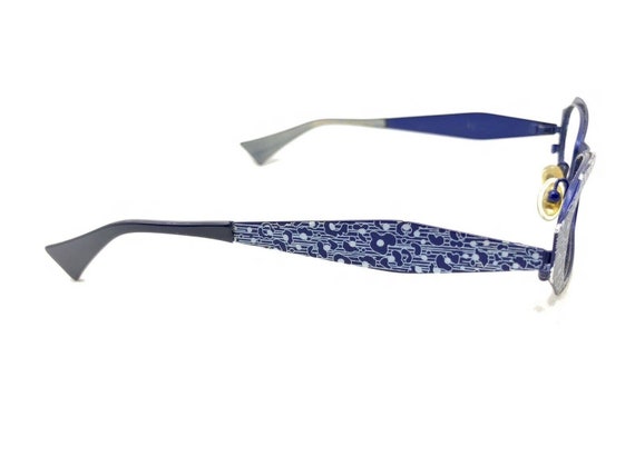 Jean Lafont Escapade 367 Blue Metal Eyeglasses Fr… - image 4
