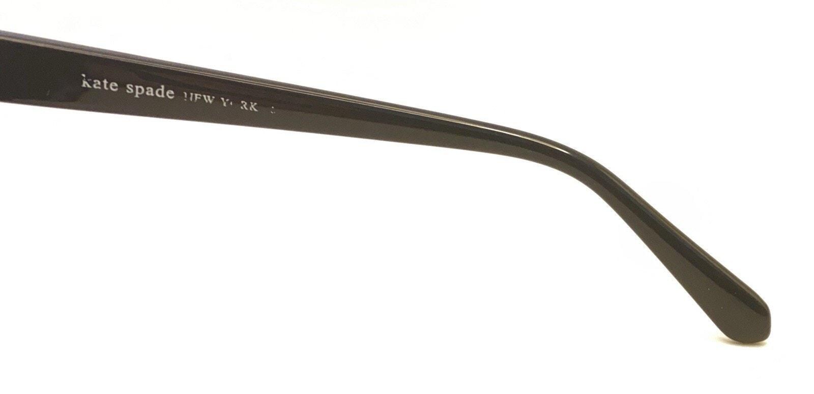 Kate Spade Samantha/s 8079O‎ Black Round Cat Eye Gray Sunglasses 54-20 140 Kate Spade Jahnam Cat Eye Sunglasses Gold Black Glitter Gray  main image 3