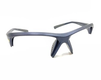 Nike Skylon Ace EV 0533 447 Cadres de lunettes de soleil à demi-jantes bleu foncé mat 69-10 125