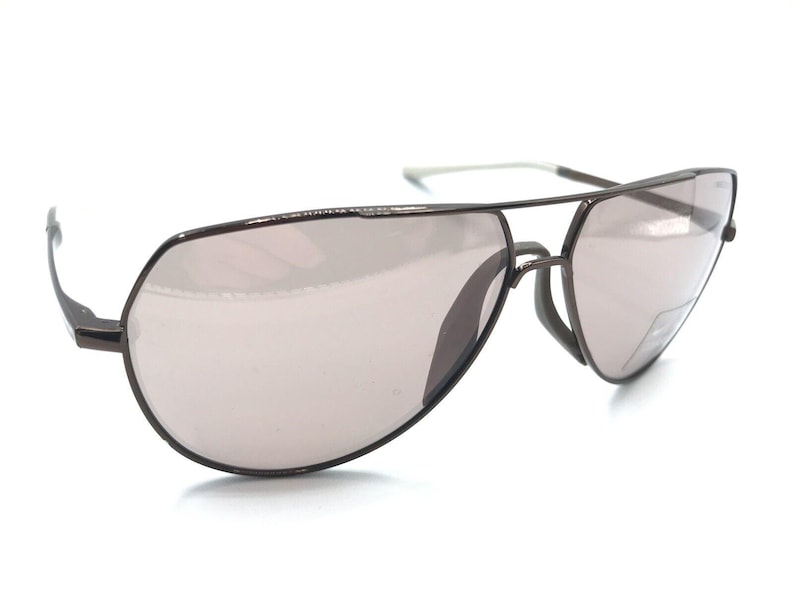 Nike NEW Outrider EV1086 220 Bronze Brown Aviator Sunglasses Brown Lens Designer image 1