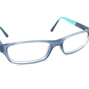 Nike 5534 416 Matte Blue Aqua Eyeglasses Frames 48-14 130 Designer Kids Youth