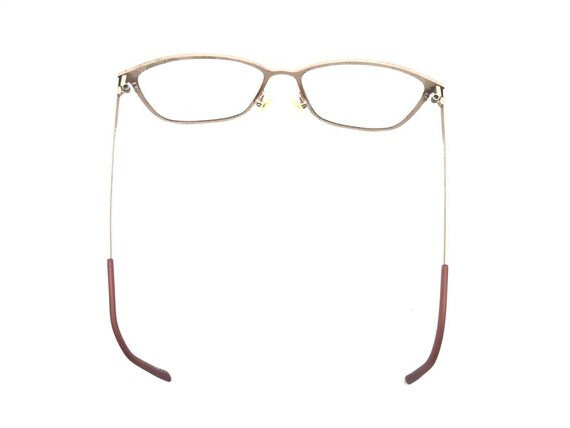 Modo 4233 Pink Titanium Rectangle Eyeglasses Fram… - image 5