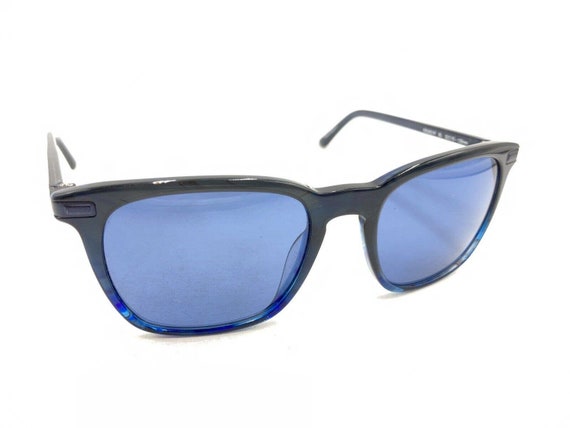 Eddie Bauer EB 32621P Dark Blue Square Sunglasses… - image 1