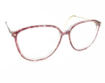 Montures de lunettes Gucci GG 2338 A34 transparentes rouge foncé bordeaux 57-14 140 Italie