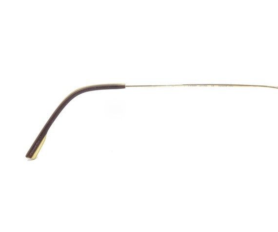 Calvin Klein 536 41 Gold Rimless Eyeglasses Frame… - image 10