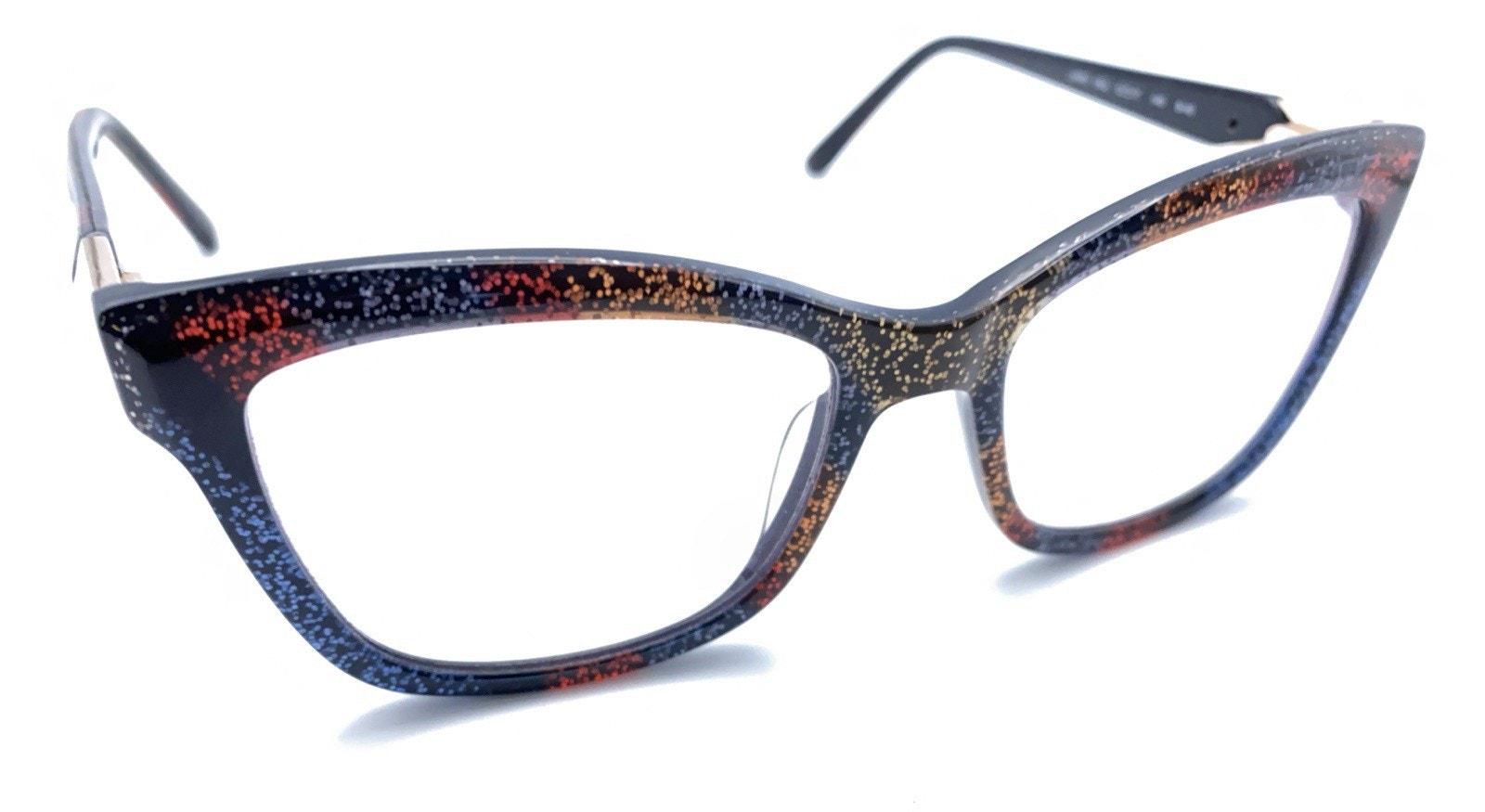 L.A.M.B. Mul B40 Multicolor Rectangle Eyeglasses Frames 52  display picture 1