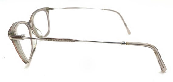 Marc Jacobs Clear Translucent Silver Rectangle Ey… - image 7