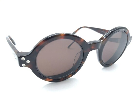 Converse Focus Brown Tortoise Round Eyeglasses Fr… - image 1