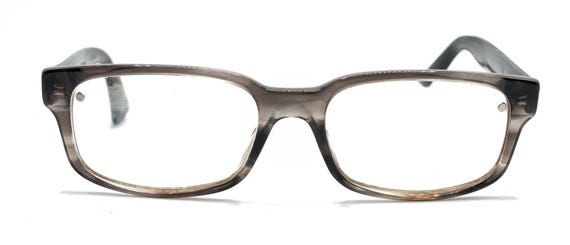 Gucci GG Black Clear Gray Rectangle Eyeglasses Fr… - image 2