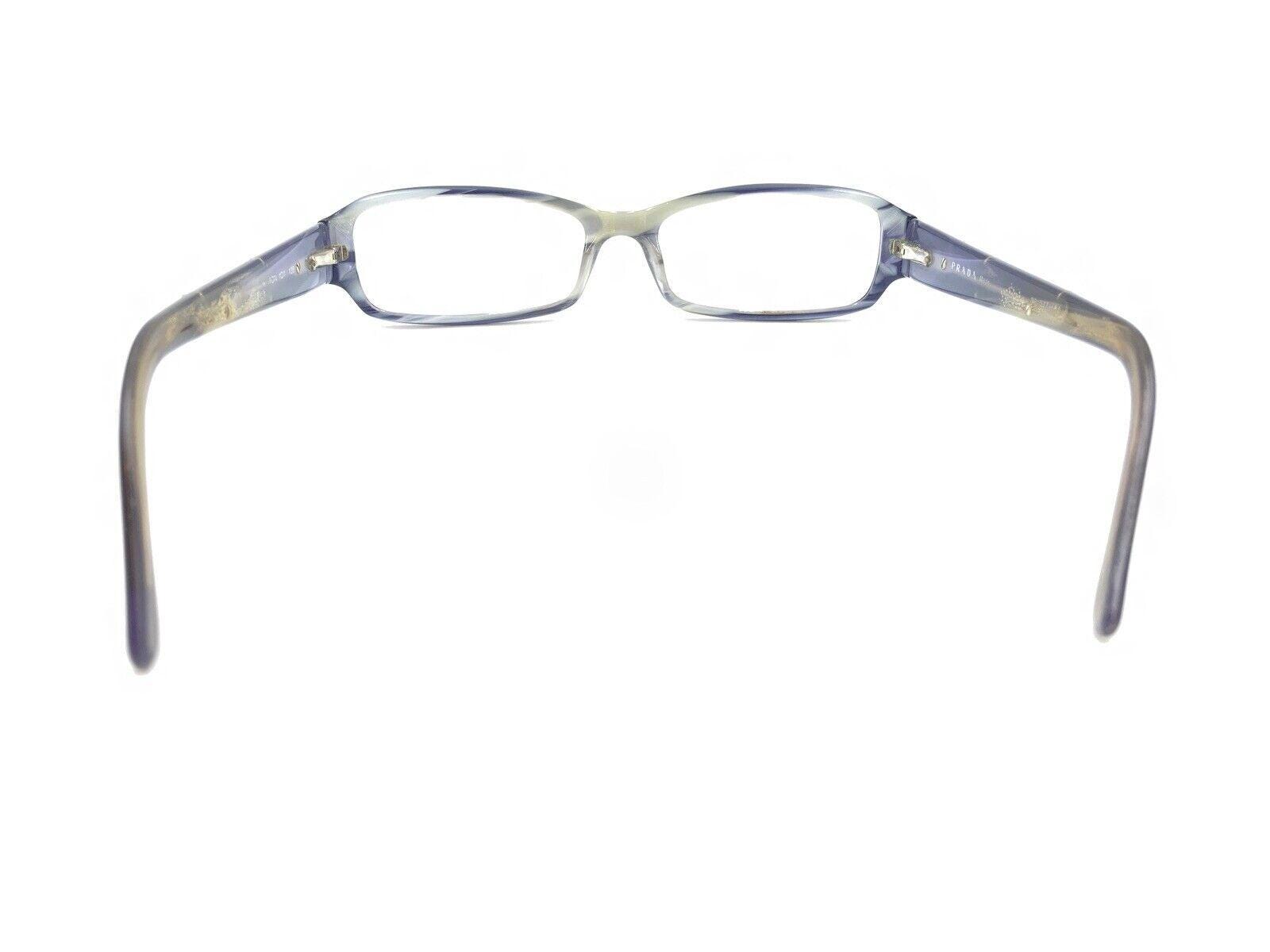 Prada VPR 15L 7ON-1O1 Dark Purple Eyeglasses Frames 53-16 
