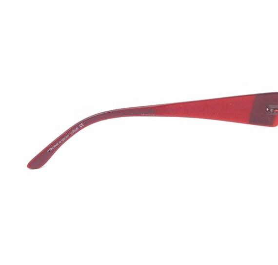 Silhouette 6650 40 6054 Red Rimless Eyeglasses Frames 53-17  display picture 3