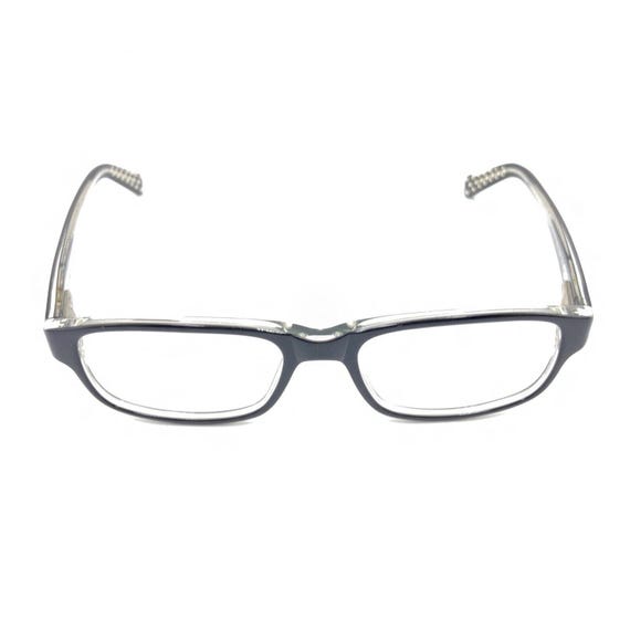 Nike Black Crystal Acetate Rectangular Eyeglasses… - image 2