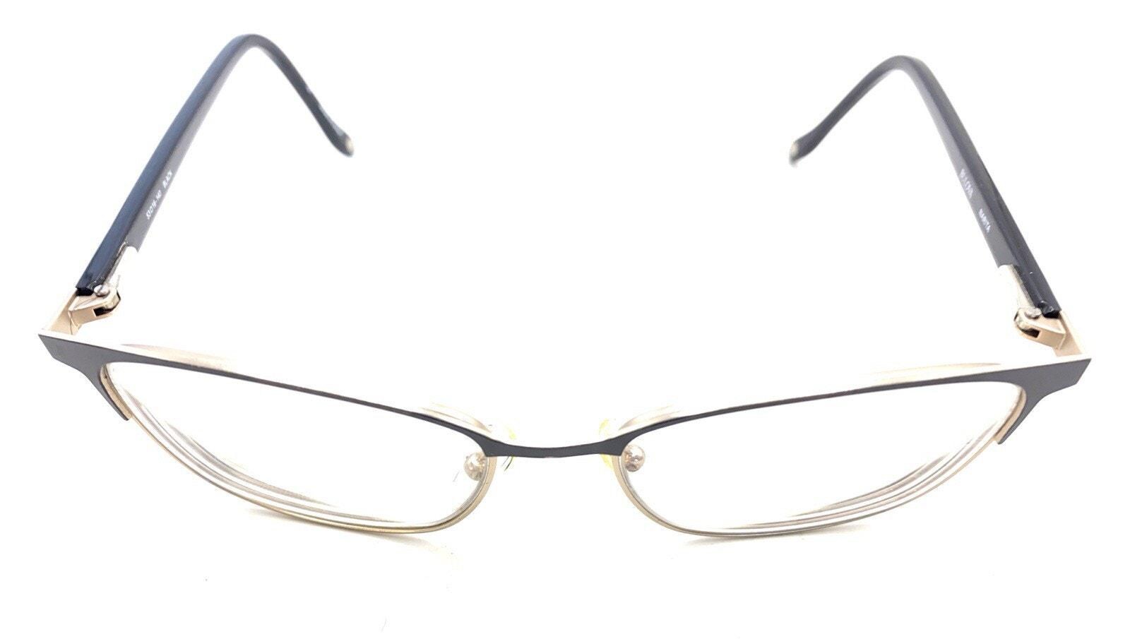 Bulova Narita Black Metal Rectangle Eyeglasses Frames 53-16  display picture 1
