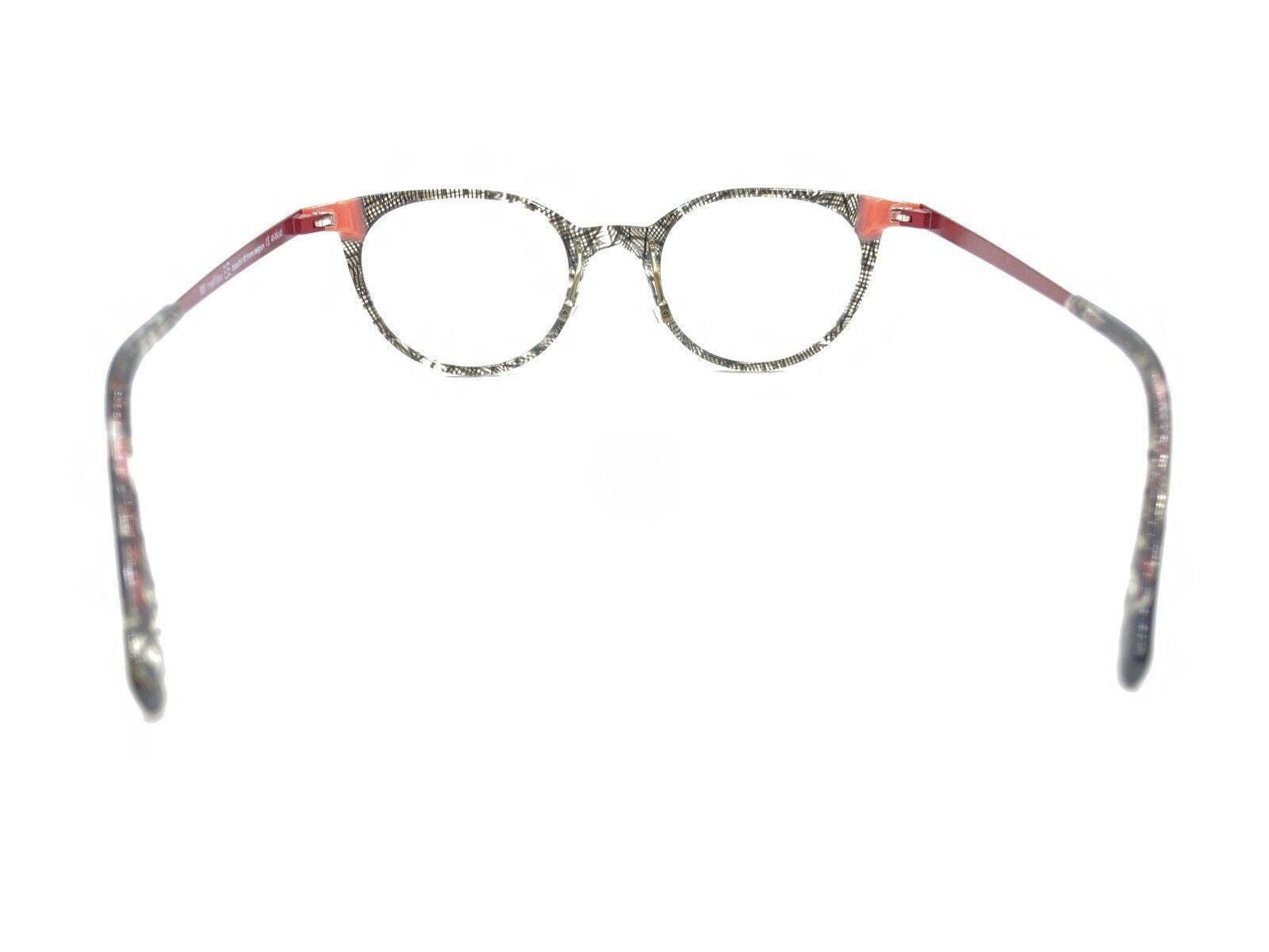 MATTTEW KORO EYEGLASSES FRAMES MADE IN FRANCE BLACK RED METAL 46-20-145 UNISEX Carrera CARRERA 8847/SE Matte Black Red 54/18/145 men  main image 3