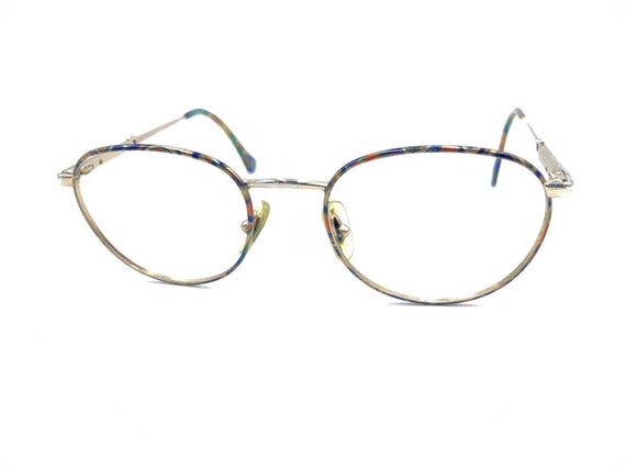 Gucci Vintage Antique Gold Round Eyeglasses Frame… - image 8